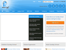Tablet Screenshot of jesusisall.com